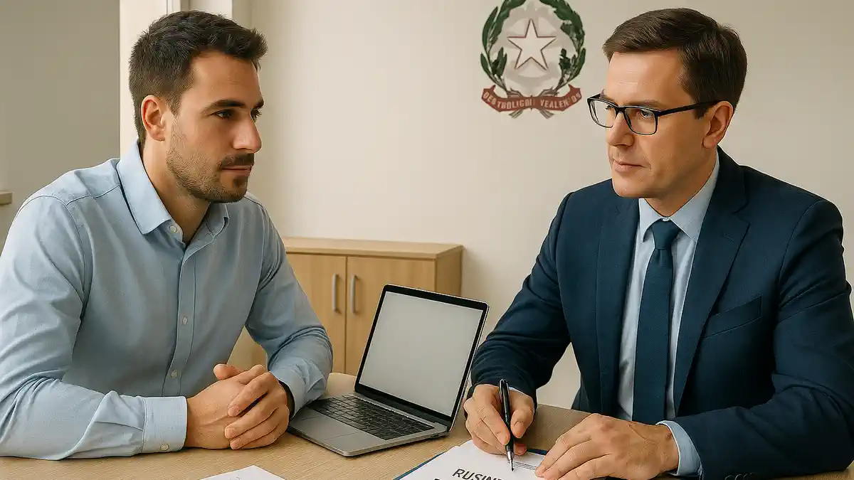 Иммиграция в Италию через Бизнес