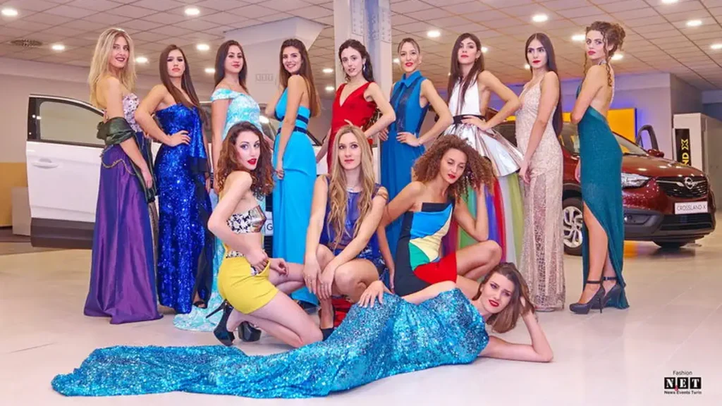 Модели для временного магазина в Италии