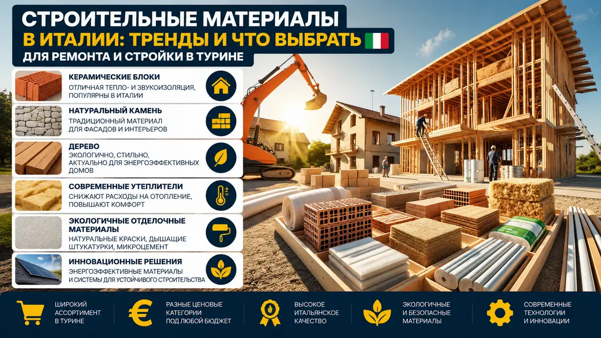 Строительные материалы в Италии: выбор для ремонта и реконструкции post thumbnail