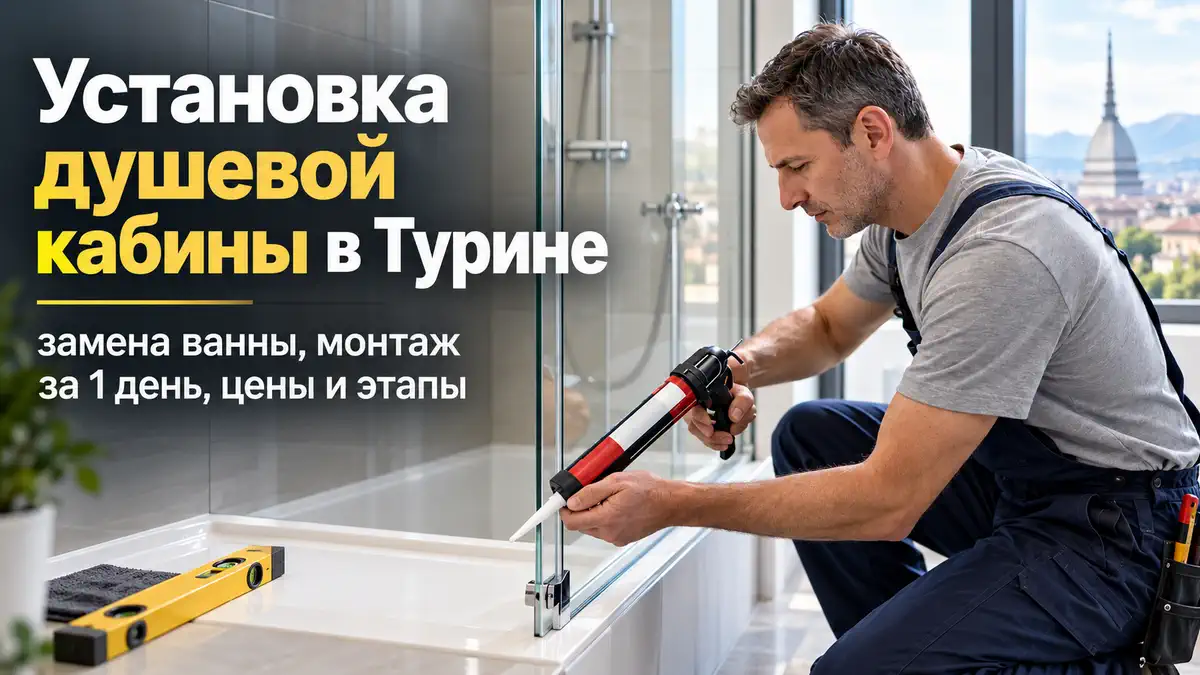 Установка душевой кабины в Турине: замена ванны, монтаж и цены post thumbnail