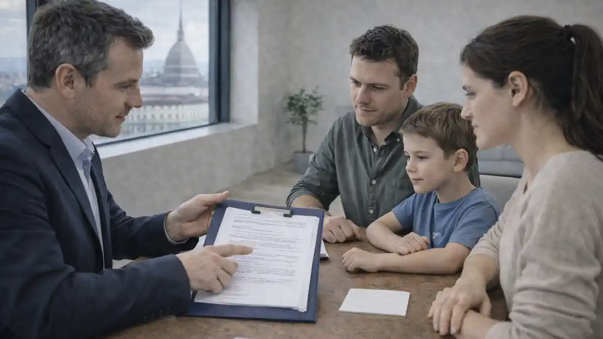 Familiari al seguito в Италии: семья следует за заявителем, документы и сопровождение в Турине